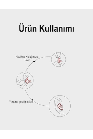 Yumuşak Su Geçirmez Silikon Yüzücü Kulak Tıkacı/Burun Mandalı N11.138