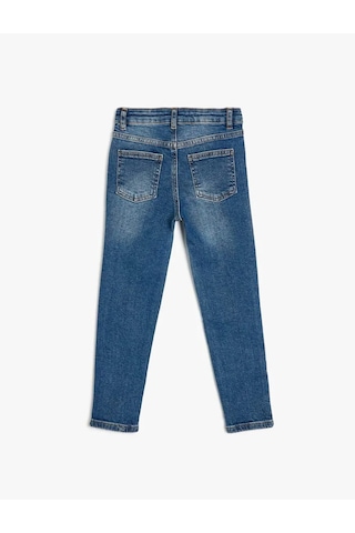 Koton Dar Paça İndigo Erkek Çocuk Jean Pantolon 5wkb40026td Indigo