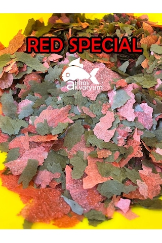 Red Special Yüksek Proteinli Etçil Pul Yem, Lepistes Molly Yemi 25 Gram