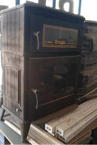 Döküm Şömine Soba Fırınlı