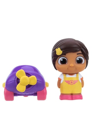 Cocomelon Araçlı Tekli Figür Nina Bebek