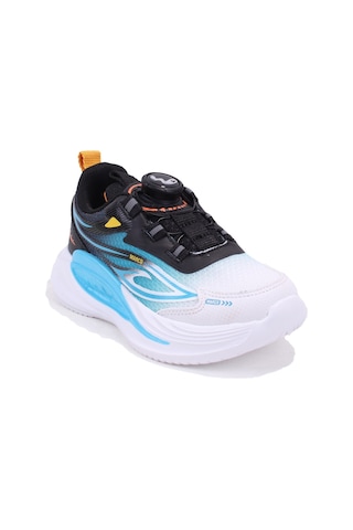 Marco Kids 05-26y530 Beyaz Siyah Ortopedik Günlük Erkek Çocuk Spor Ayakkabı Beyaz Siyah