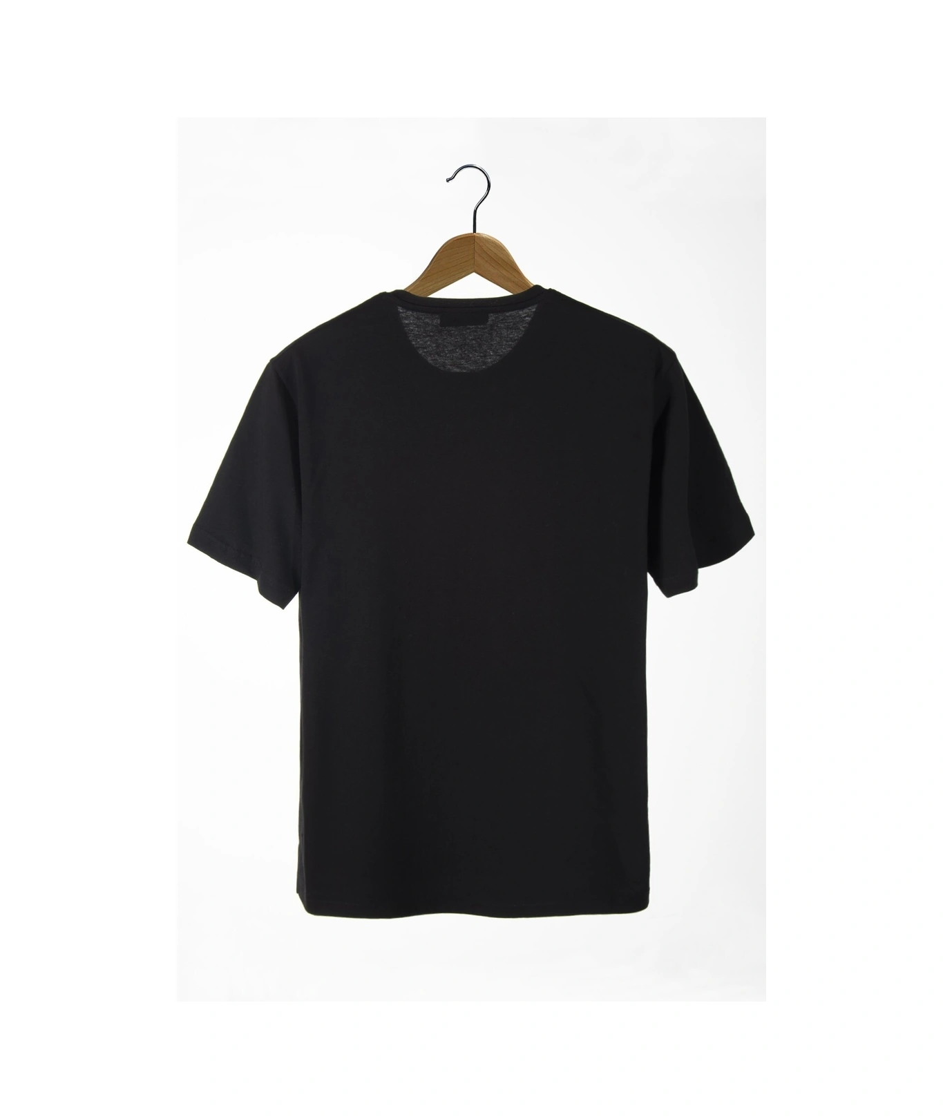 Veaven Unisex Siyah Bisiklet Yaka Önü Dünya Baskılı Oversize T-shirt SIYAH