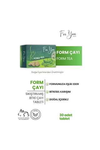 Destekleyici Diyet Form Bitki Çayı 30 Günlük
