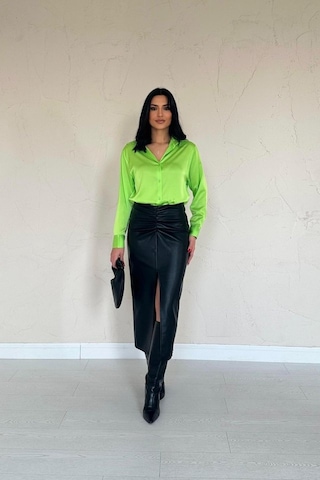 Dogutrend Neon Saten Gömlek Diğer