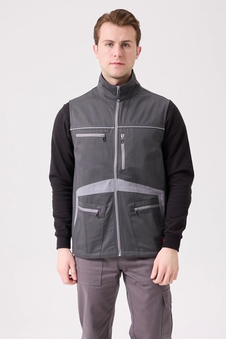 Pyrus İş Yeleği Füme-a.gri