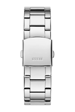 Guess Gugw0900g1 Quartz Çelik Gri Siyah Kadran 44 Mm Erkek Kol Saati Gri