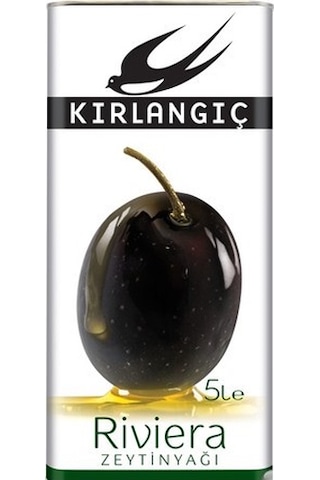 Kırlangıç Riviera Zeytinyağı Teneke 5 L Kırlangıç Riviera Zeytinyağı Teneke 5 L