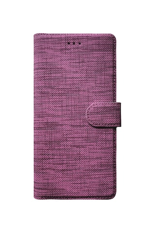 Microsonic Samsung Galaxy Uyumlu A04 Kılıf Fabric Book Wallet