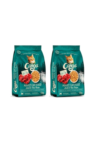 Cango Kuzu Etli Yetişkin Kedi Maması 2 x 1 KG