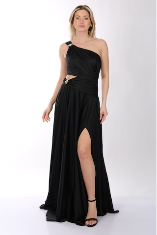 Abiye Elbise Dori 00kb7050 Siyah