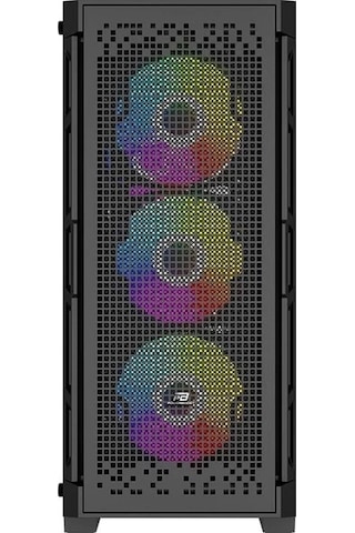 Powerboost PB-PS7840B 600 W Oyuncu Mid-Tower Bilgisayar Kasası
