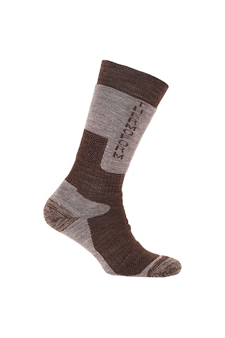 Thermoform Outdoor Çorap Kahverengi Renkli