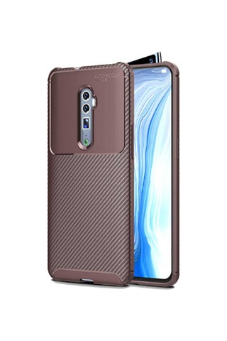 Oppo Reno 10X Zoom Kılıf Zore Negro Silikon Kapak-Siyah