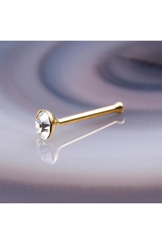 Bilezikci Tektaşlı 14 Ayar Altın Hızma Hz7008 Çok Renkli