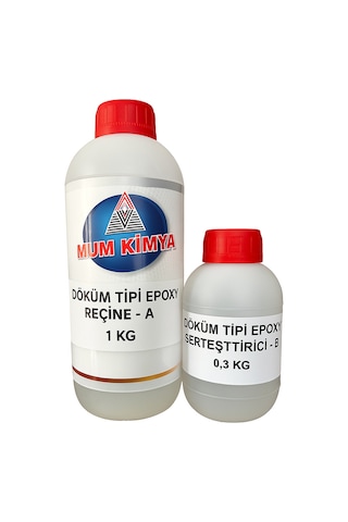 Mum Kimya Döküm Tipi Parlak Epoksi Reçine