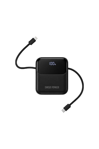 Swııspower Sp-31 22.5w 10000 Mah Taşınabilir Powerbank - Siyah