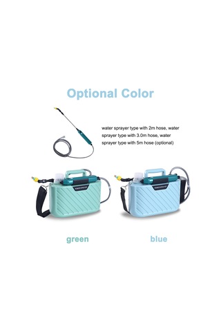Gajeena 5l Büyük Kapasiteli Elektrikli Bahçe Spreye Makinesi, 2400mah Pil, Uzatmalı Hortum, Su Filtreli, Ergonomik Tutma Kolu