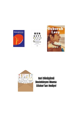 Gayrimenkul + Her Şeyi Gören Adam + Sıcak Süt + Okuma Sticker'ları