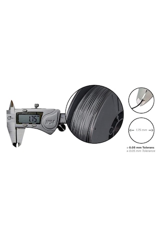 Ccf Petg Siyah Filament 1.75mm 1kg