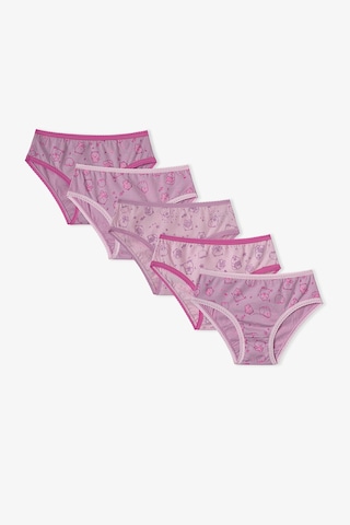 Penti Kız Çocuk Pembe Sevimli Party Pamuklu 5li Slip Külot