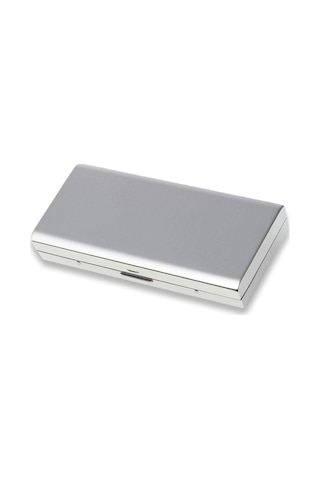 Pearl Japan Erika Metal Uzun Sigara Tabakası Krom Satin 12li Krom