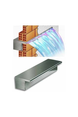 Watershut 150 CM Duvar Su Perdesi Bahçe Duvar Şelalesi