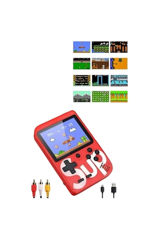Hepsi Nostalji Oyunlu Mini Atari Gamebox 400 Oyunlu El Atarisi Najmaddin