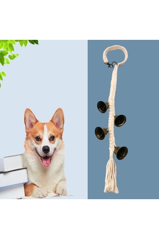 Homyl Köpekler Için Kapı Zilleri Asılı Eğitim Dokuma Stil-b