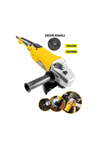 Anadolu Strong ANS1099 1800W Profesyonel Spiral Taşlama Makinesi 180 MM