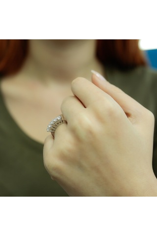 Lova G Renk 0,60 Karat Pırlanta Beştaş Yüzük - 1030129