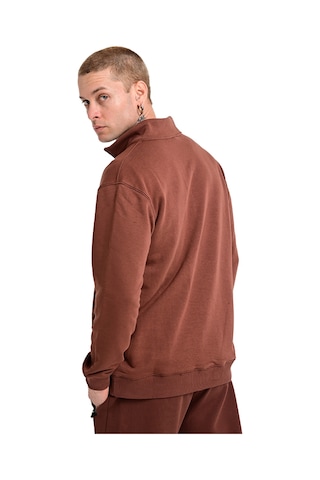 Sportive Badajoz Erkek Kahverengi Günlük Stil Sweatshirt 24ke016-khve Kahverengi