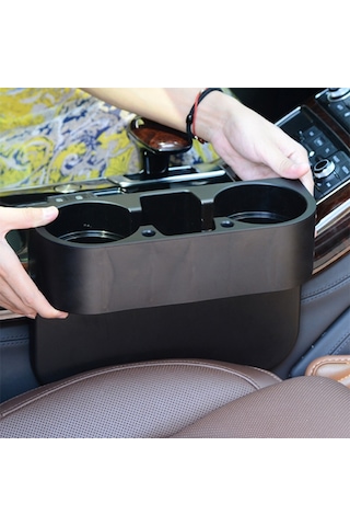Araç Içi Koltuk Yanı Bardak Tutucu Telefon Tutucu Konsol