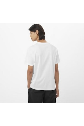 Salomon Bıg Logo Tee M Whıte Erk T-shırt Lc2527000 Beyaz