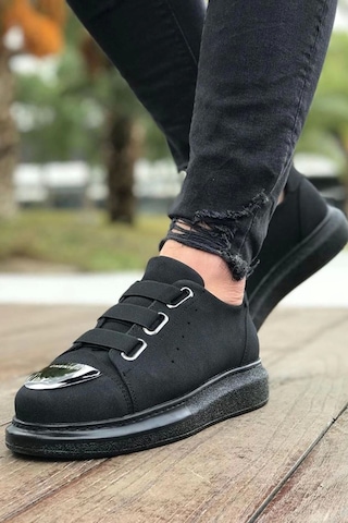 Ch251 Sst Mirror Suede Erkek Ayakkabı Sıyah Çok Renkli