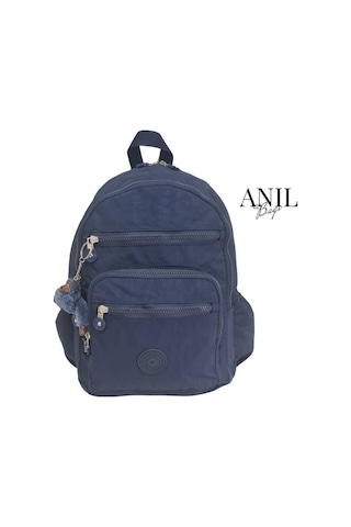 Anılbags Krinkıl Lacivert Kumaş Suya Dayanıklı Klinkır Sırt Çantası/laptop Lacivert