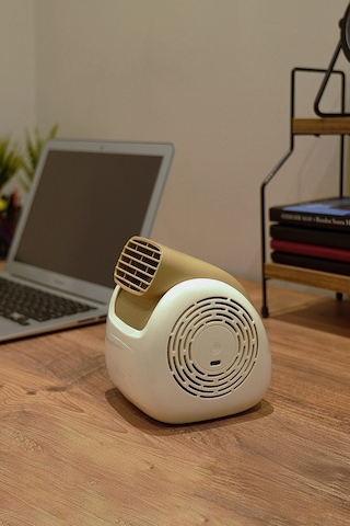 Fressi Jaf28 Taşınabilir Masaüstü Bej Usb Fan
