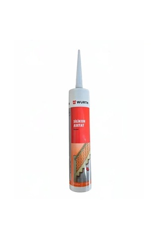 Würth Silikon Asetat Beyaz Sızdırmazlık Ve Dolgu Silikonu 310 Ml