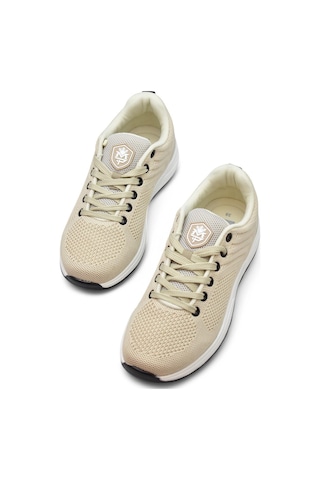 Papatay Mp 2303 Rahat Ortopedik Taban Günlük Unisex Spor Ayakkabı Ortopedik Taban Bej