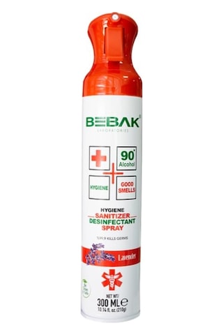 Bebak Lavantalı Hava Temizleyici Ortam Dezenfektanı 300 ML