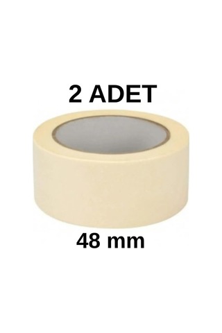 2'li Maskeleme Bandı Boya Bandı 48mm Kağıt Bant