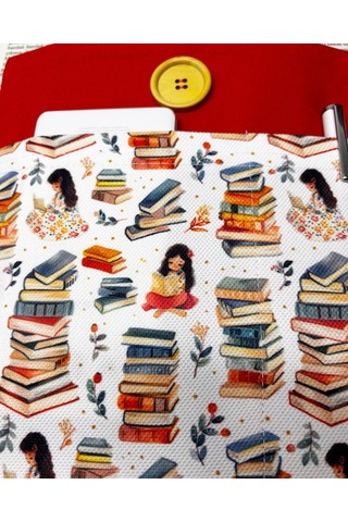 Kitap Kılıfı /tablet Kılıfı/ Çok Amaçlı Kılıf Kitapokuyankızlar