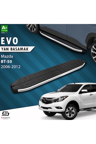 S-dizayn Mazda Bt-50 Pick-up Evo Krom Yan Basamak 193 Cm 2006-201