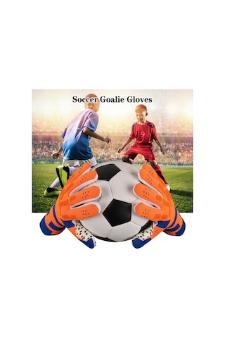 Artfulabode Yüksek Yaş Tutuş, Tasarım, Taban, Skycıty Profesyonel Kaymaz Kaleci İçin Her Futbol Eldivenleri Dayanıklı - Yr Turuncu
