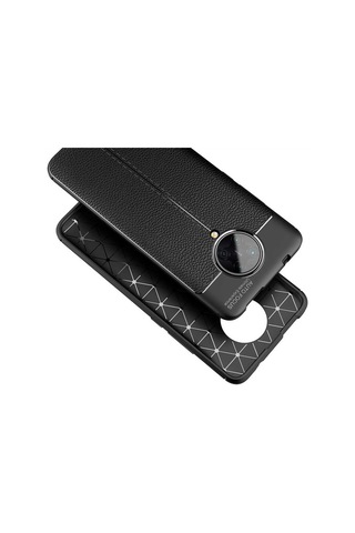 Xiaomi Poco F2 Pro Kılıf Zore Niss Silikon Kapak Siyah