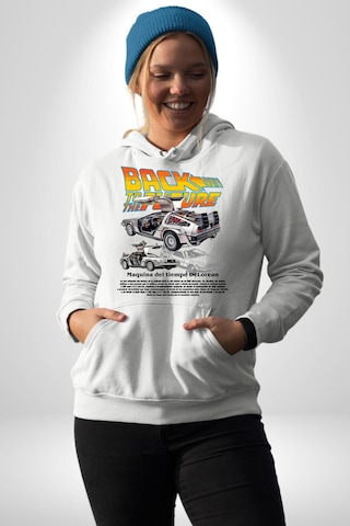 Camaro Chevrolet Kadın Erkek Beyaz Kapüşonlu Sweatshirt Hoodie Beyaz