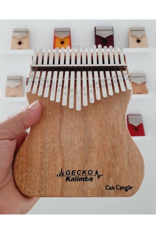 Gecko Kalimba K17cap İsme Özel Lazer Baskılı