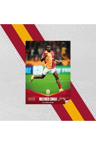 Galatasaray X Juventus - Wilfried Singo İmzalı Statik Poster