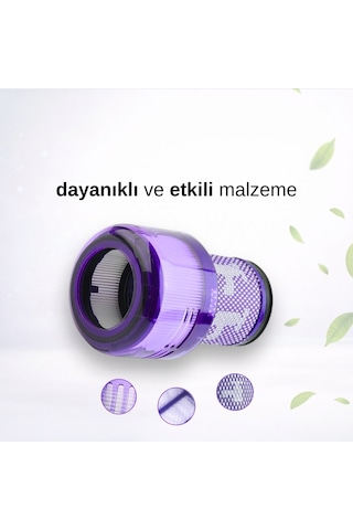 Dyson V12 Uyumlu SV20,v12 Detect Slim Şarjlı Süpürge Filtresi