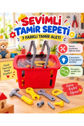 Storeşahin 39224 Sevimli Tamir Sepeti Shn0720 Standart